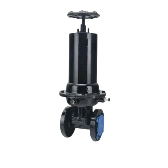 ptfe lined pneumatic weir type diaphragm valve (4)