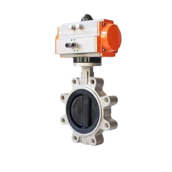 zshw high performance wafer lug flanged pneumatic electric butterfly valve (1)